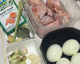 Foto langkah ke 1 dari resep Opor Ayam Bumbu Kuning.