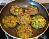 A picture of step 5 of Malabar Spinach Tikki.