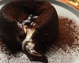 A picture of step 2 of The ultimate chocolate fondant.