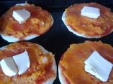 Pizzetas con calabaza