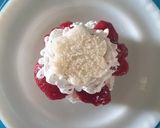 A picture of step 6 of Strawberry Short Cake.