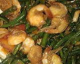 Foto langkah ke 9 dari resep Tumis Udang dan Kacang Panjang.