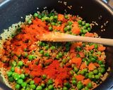 Virslis-tarhonyás egytálétel 🥘 recept fázis 5 fotója