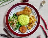 Foto langkah ke 6 dari resep Nasi Kuning Komplit #2.
