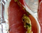 A picture of step 3 of My stuffed Bacon Rolls.🤫.
