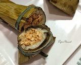 Foto langkah ke 5 dari resep Bacang Ketan (Rebus Mejikom).