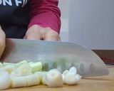 Foto del paso 1 de la receta: Guisantes con almejas