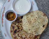 A picture of step 11 of Aloo Paratha.