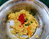 A picture of step 3 of Pumpkin Flowers Vada.