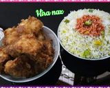 A picture of step 4 of KFC HOT-SHOTS WITH RICE.