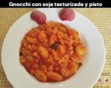 Foto del paso 8 de la receta: Gnocchi con soja texturizada y pisto, a mi manera y plato único