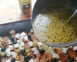 Pestos-fetás-olívás csirke recept fázis 5 fotója