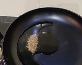 A picture of step 1 of Sago Khichdi.