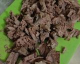 Foto langkah ke 1 dari resep Oseng Mercon Daging.