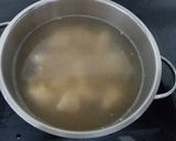 Hình bước làm 3 của món Buổi sáng với nui xương hầm thịt bằm