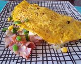 Foto del paso 9 de la receta: Omelette colorido con tocino