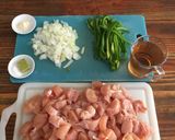 Foto del paso 1 de la receta: Pechuga de pollo al sartén