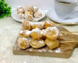 Foto langkah ke 4 dari resep Lazy Doughnut aka Donat Malas (3 bahan, empuk, lembut, no ulen).