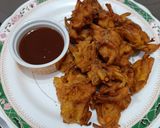 A picture of step 7 of Crispy Onion Fritters.