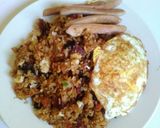 Foto langkah ke 6 dari resep Nasgor Dendeng Jamur.