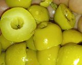Une image de l'étape 3 de Tajine des olives vertes aux boulettes de viande hachée.