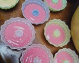 Foto langkah ke 6 dari resep Bolu kukus semangka.