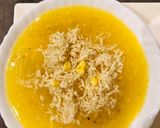A picture of step 5 of Chicken corn soup.