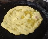 A picture of step 3 of Wheat flour chilla.