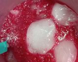Foto langkah ke 3 dari resep Es Lumut Buah Naga.
