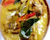 รูปขั้นตอนการทำที่ 6 ของ ไก่ต้มกะทิข่าอ่อนใส่สะตอ
