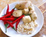 Hình bước làm 3 của món Tôm muối chua cay