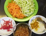 Foto langkah ke 1 dari resep Tumis kuning labu siam.
