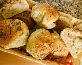 Foto del paso 5 de la receta: PANCITOS RELLENOS CON JAMÓN 🍖🥓🍖