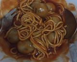 Foto langkah ke 5 dari resep 81 - mielok (mie dan cilok) dgn saus topokki.