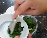 A picture of step 8 of Plum sauce in two different way.