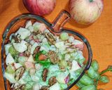 A picture of step 10 of Apple Waldorf Salad.