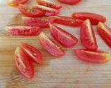 Foto del paso 4 de la receta: Ensalada de lentejas con piña y jamón