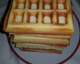 A picture of step 4 of Pancake meets waffles.