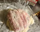 A picture of step 4 of Pork Belly Egg Onigiri.