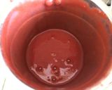 A picture of step 5 of Eggless Strawberry Custard.
