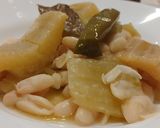 Foto del paso 6 de la receta Cardo con Alubias Blancas de bote y Apio