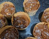 Foto langkah ke 5 dari resep Muffin Pisang Double Chocolate.