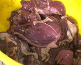 Hình bước làm 1 của món Beefsteak thịt trừu
