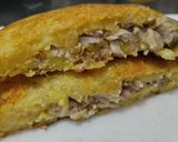 Foto del paso 6 de la receta: Arepa🫓de maiz🌽rellena de pollo🍗piña🍍y queso🧀🥯