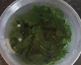 Garlic spinach or Lehsuni Palak recipe step 1 photo