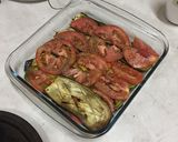 Foto del paso 2 de la receta: Berenjenas asadas con zapallitos y tomate
