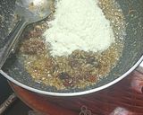 A picture of step 4 of Fig Bottle Gaurd Rabdi.