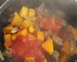 Foto del paso 3 de la receta: Carne estofada con calabaza