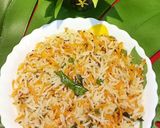 A picture of step 3 of Carrot Rice Pulao.