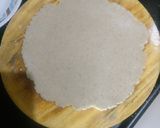 A picture of step 4 of Jowar or Sorghum Roti.